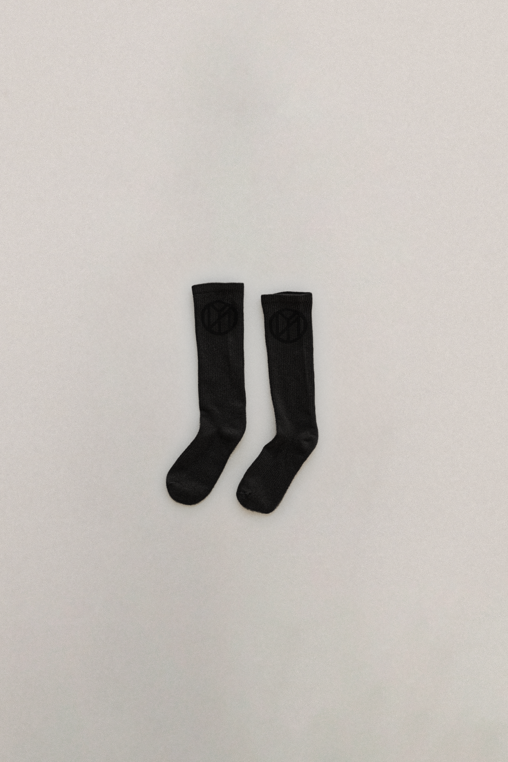 Charcoal Printed Socks 2-Pack