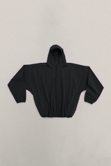 COTTON TOUCH NYLON QUARTER ZIP