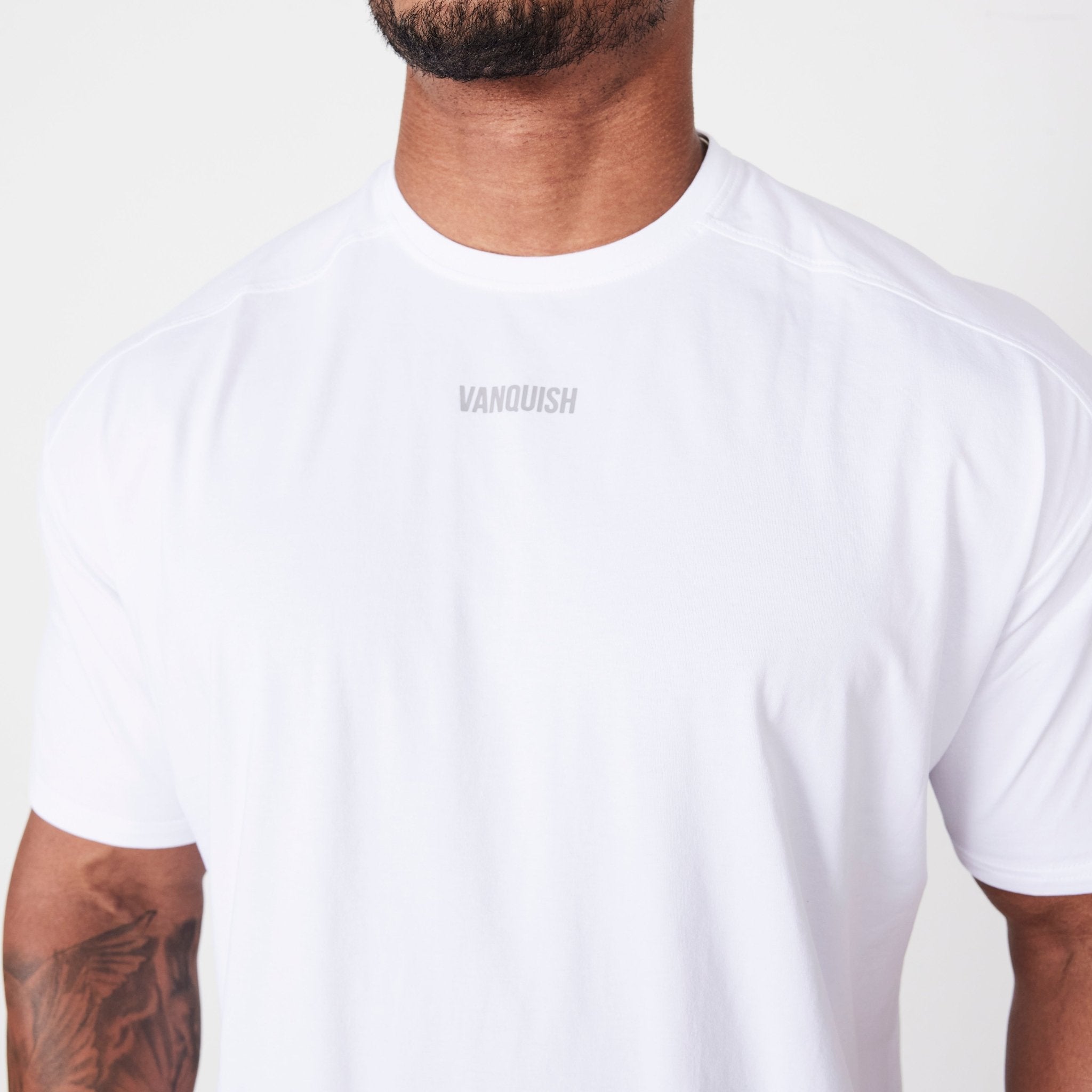 Vanquish Essential White Oversized T Shirt